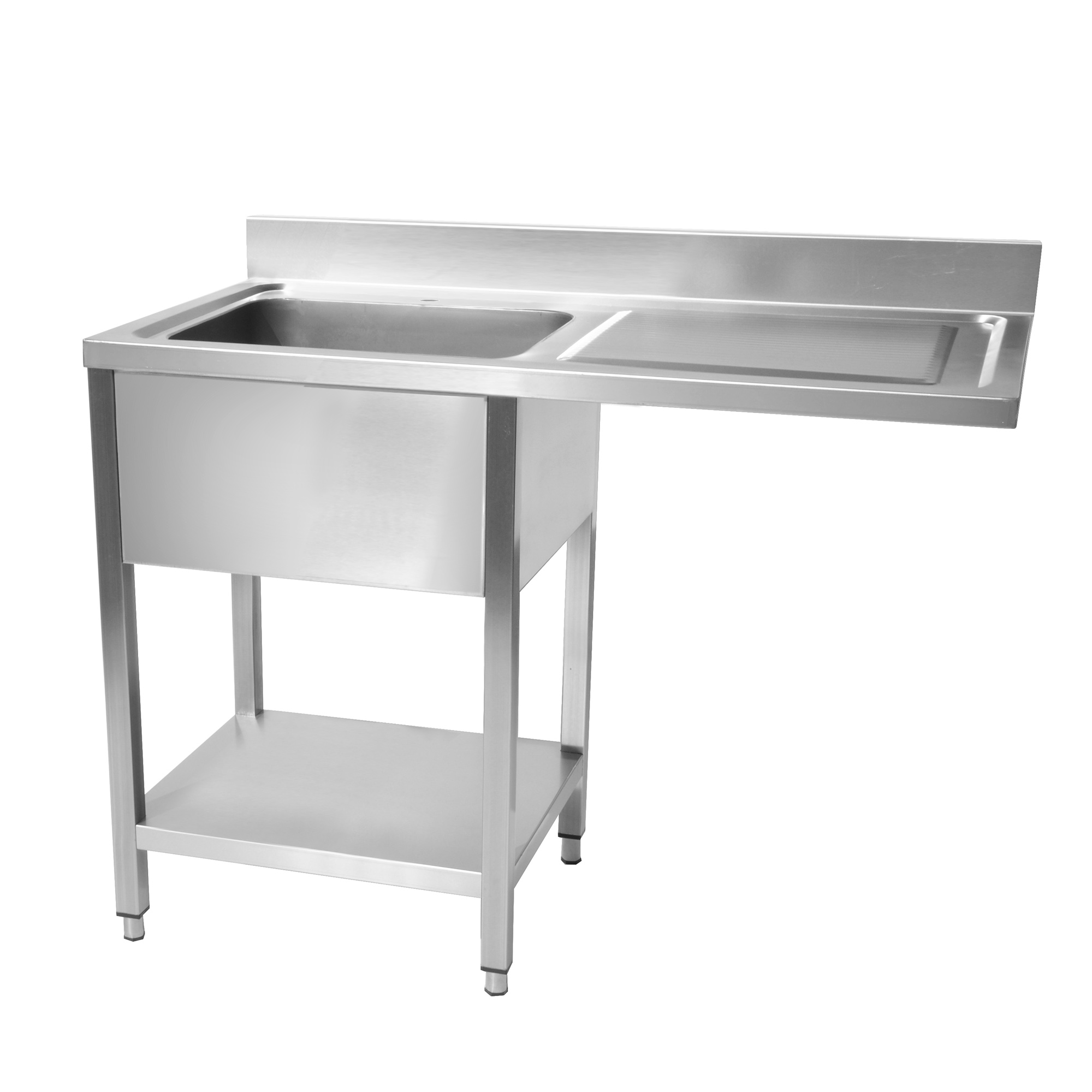 Plonge inox lave vaisselle Avec dosseret  1400x600x950 CUISTANCE-9010074-STSD146R