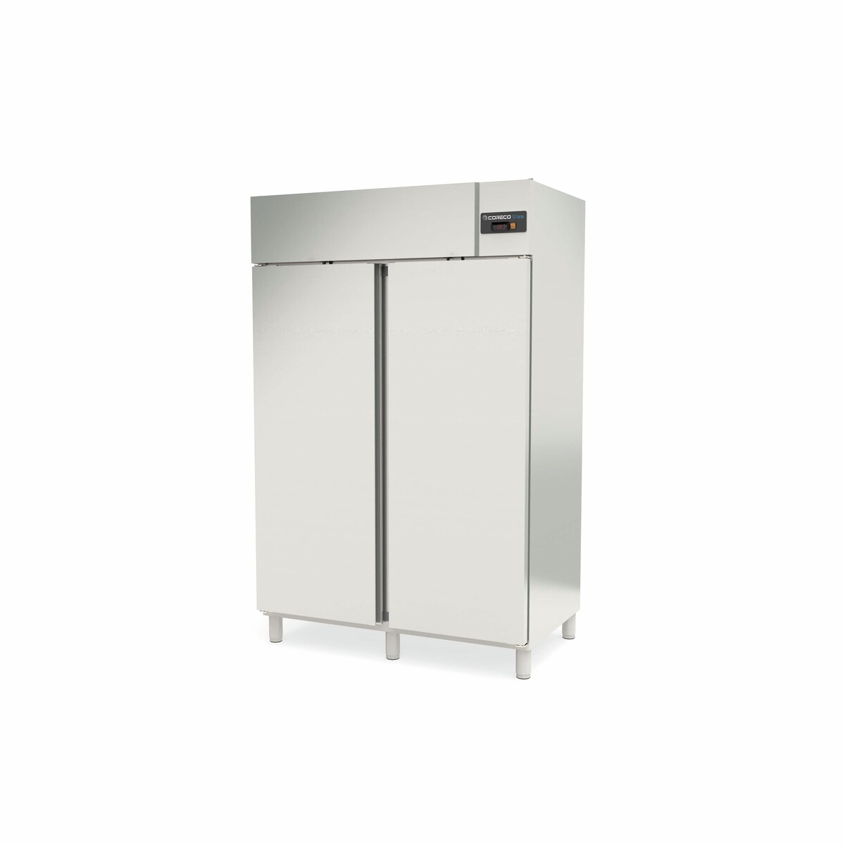 Armoire GN2/1 côtés emboutis positive 2 portes CORECO-CGR-1002-SPF