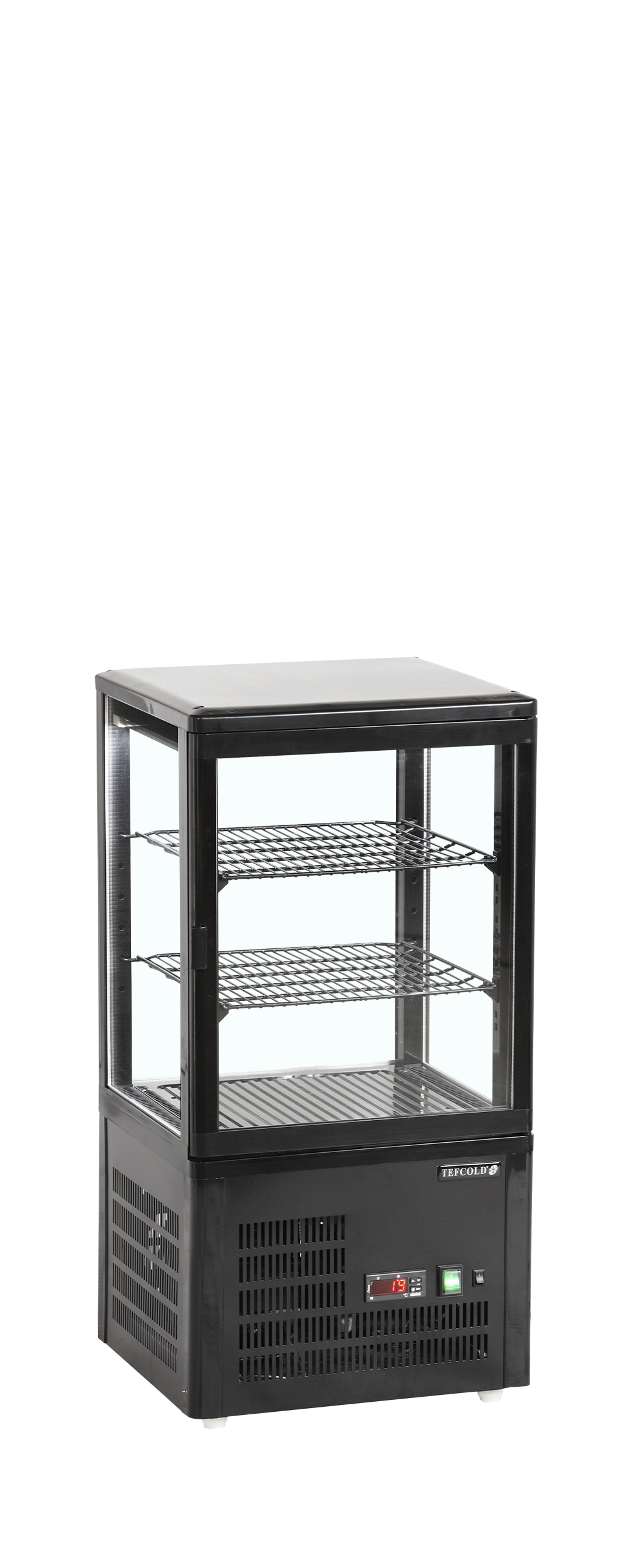 Vitrine réfrigérée pour comptoir TEFCOLD-UPD60-BLACK