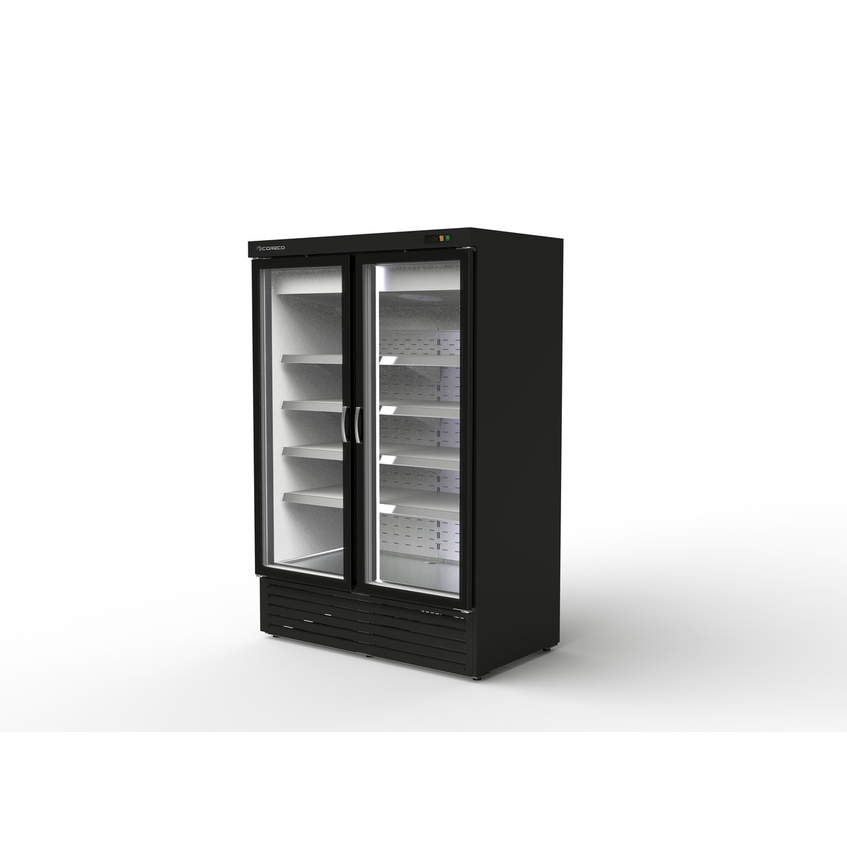 Armoire minimarket positive 2 portes CORECO-RVC-1002-NB
