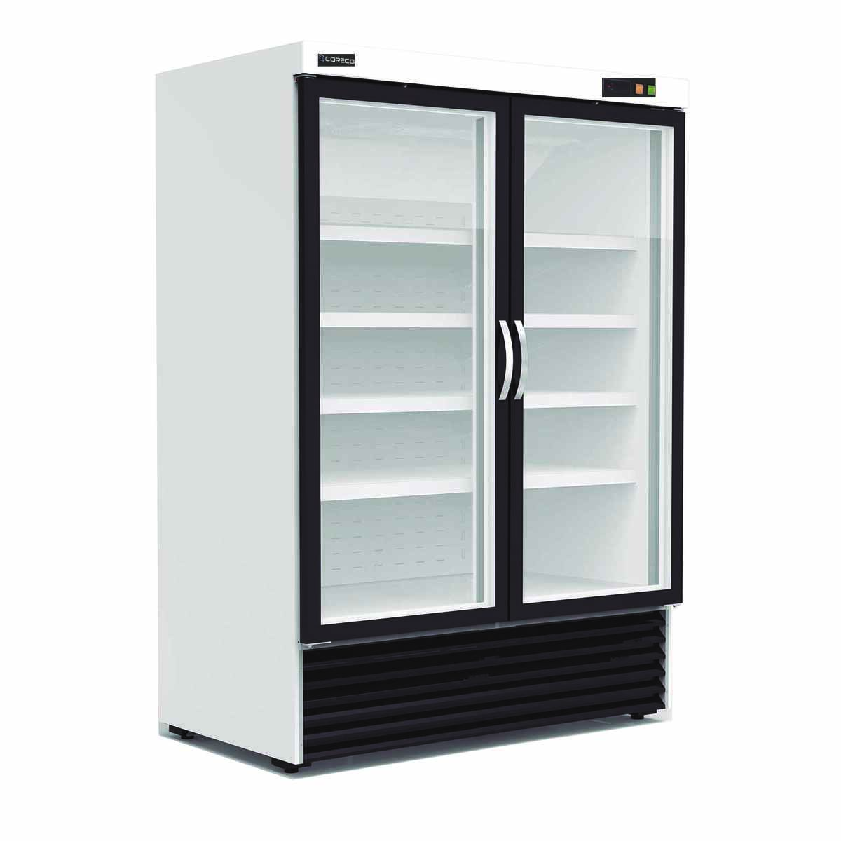 Armoire minimarket positive 2 portes CORECO-RVC-1002-BB