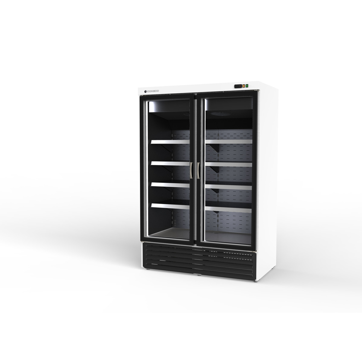 Armoire minimarket positive 2 portes CORECO-RVC-1002-BN
