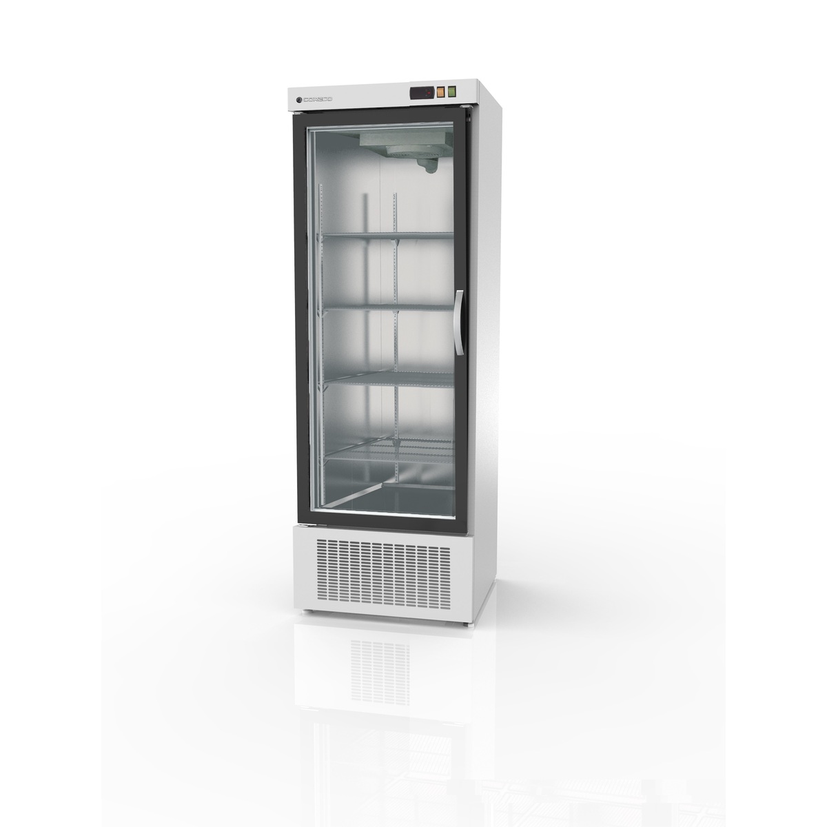 Armoire  gourmet 1 porte vitrée positive CORECO-EBR-751-BI