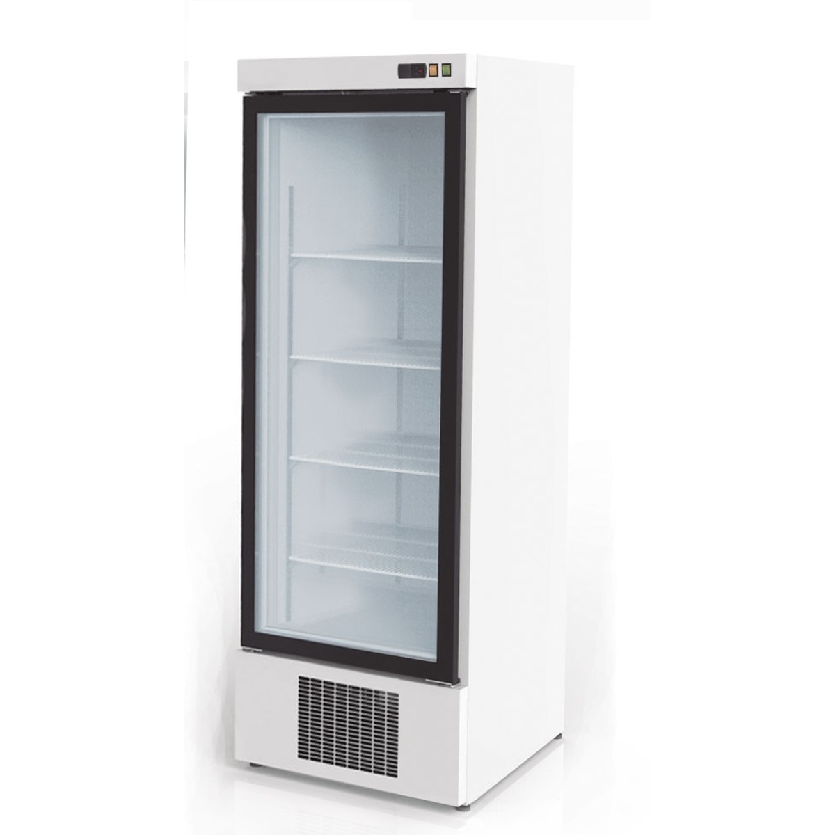 Armoire  gourmet 1 porte vitrée négative CORECO-EBC-751-BB