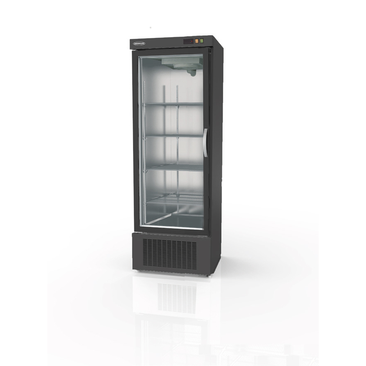 Armoire  gourmet 1 porte vitrée négative CORECO-EBC-751-NI