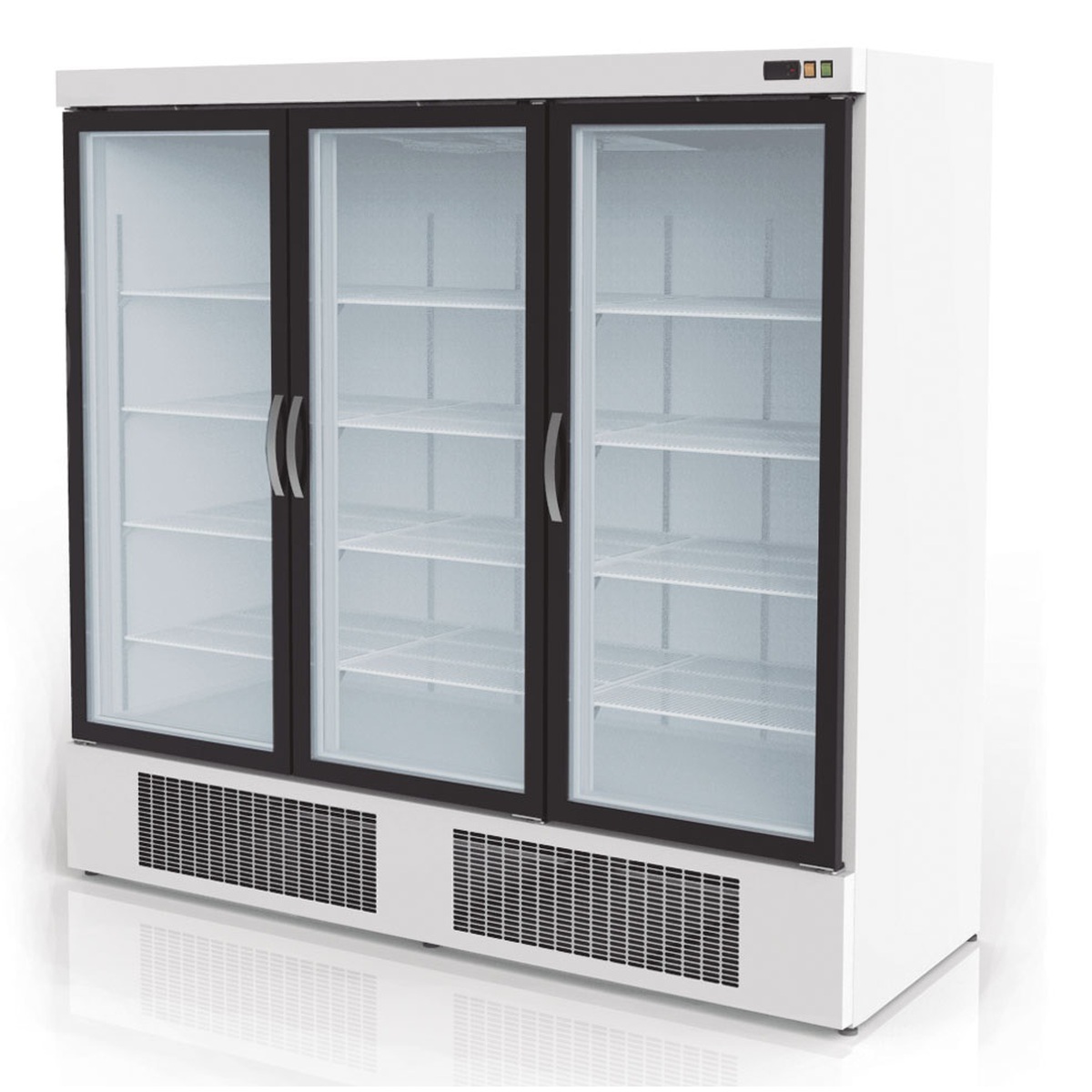Armoire  gourmet 3 porte vitrée négative CORECO-EBC-2003-BB