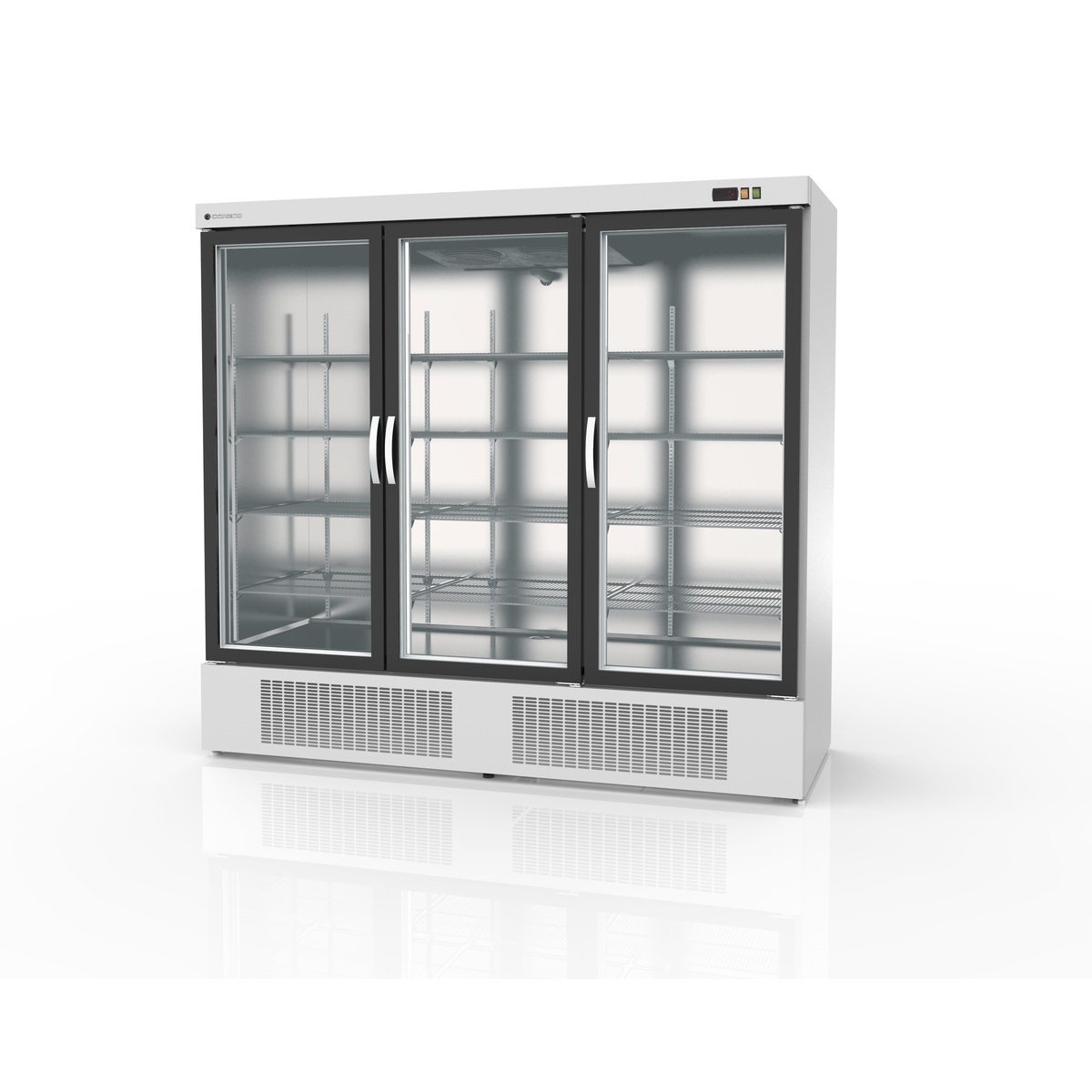 Armoire  gourmet 3 porte vitrée négative CORECO-EBC-2003-BI