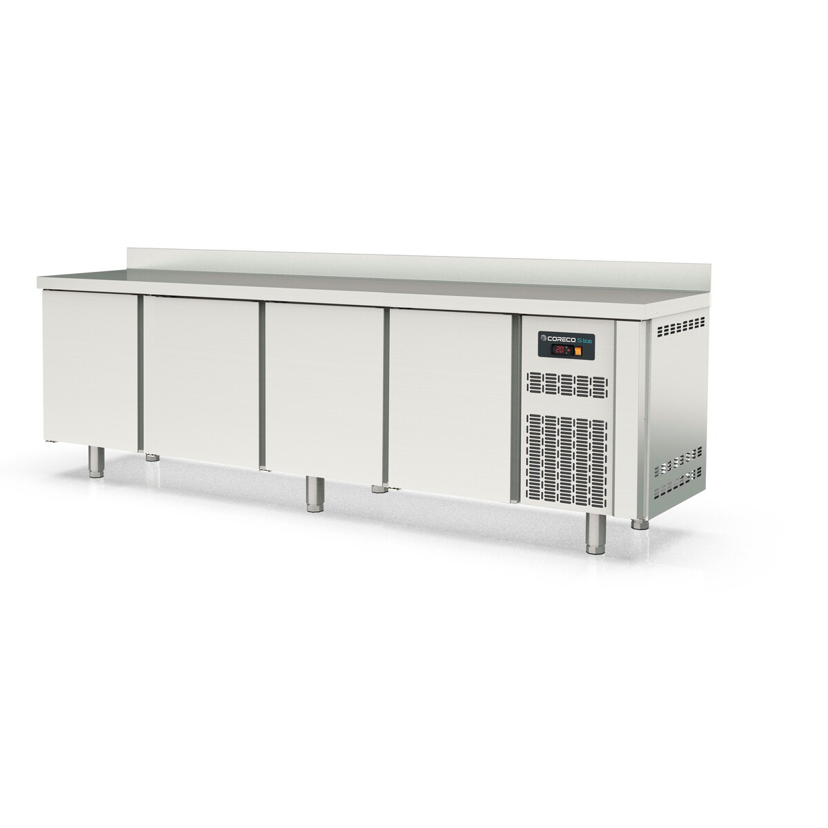 Meuble 600 positif S-Line - 4 portes pleines CORECO-TSR-250-S