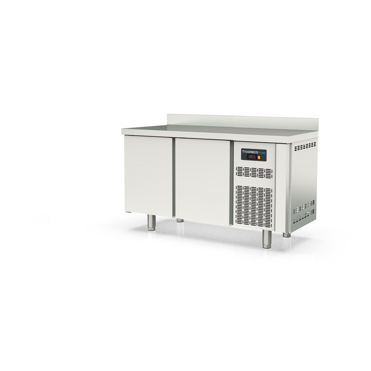 Meuble 600 négatif S-Line - 2 portes vitrées CORECO-TSC-150-S