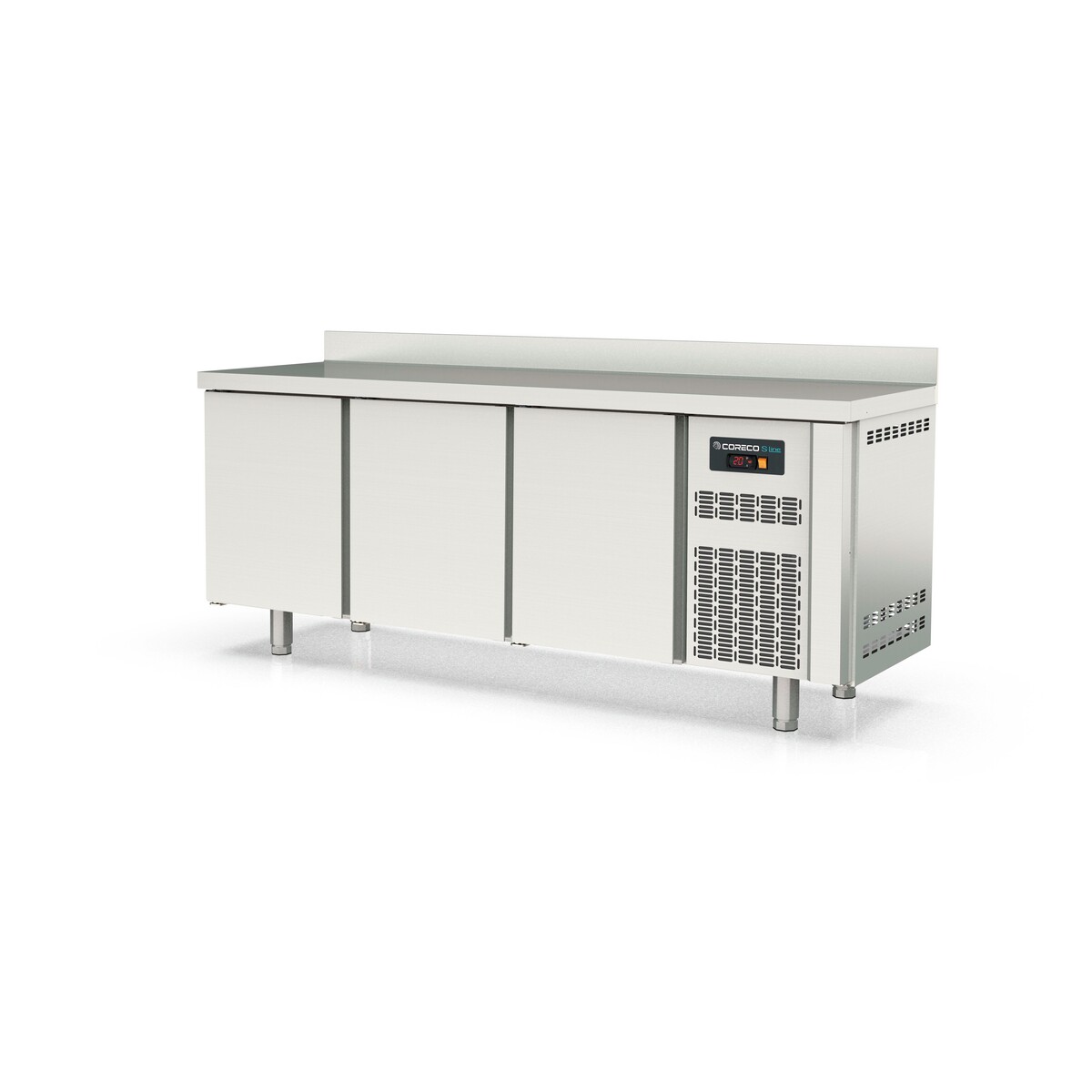 Meuble 600 négatif S-Line - 3 portes vitrées CORECO-TSC-200-S