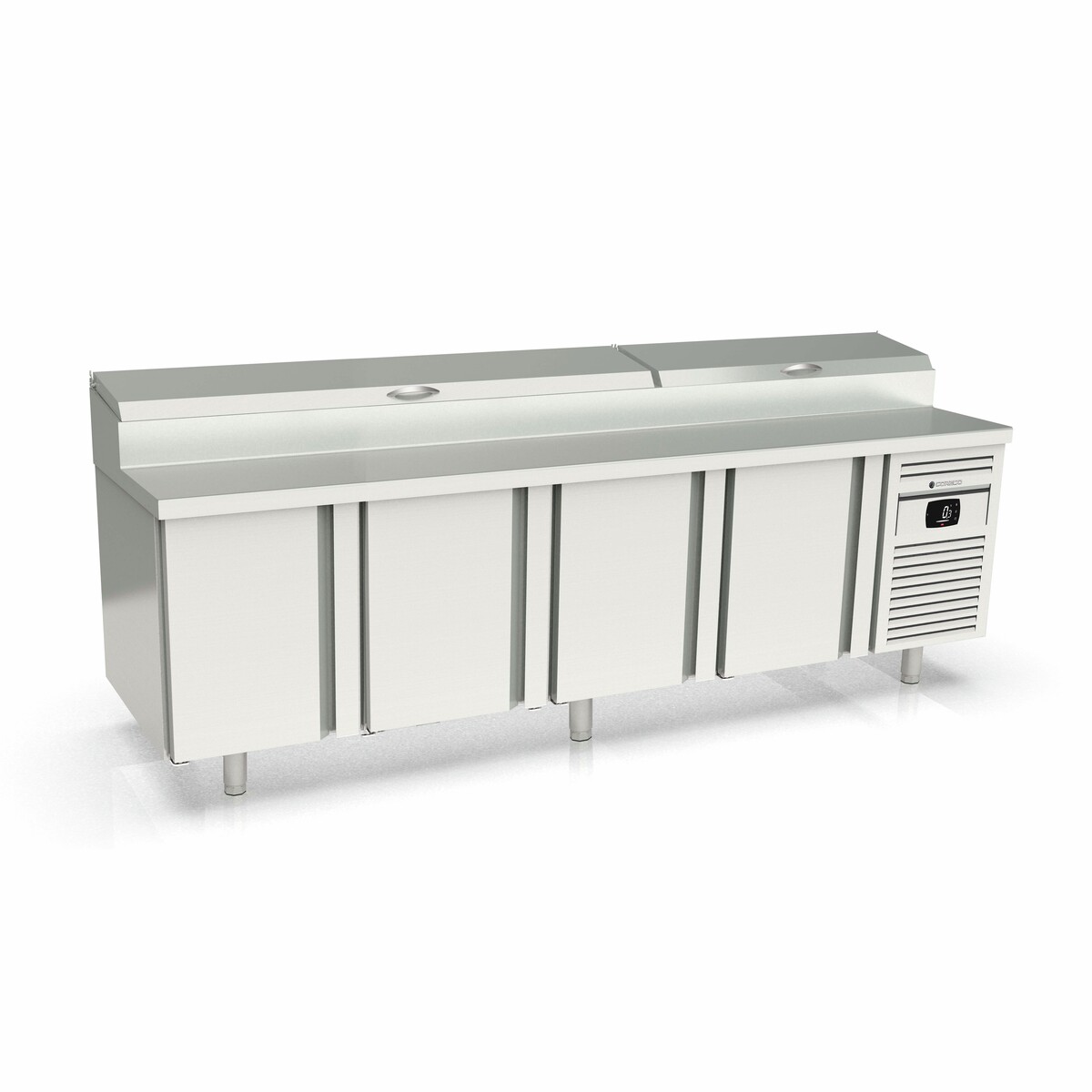 Meuble de préparation 800 positif - 4 portes CORECO-MFEI80-250