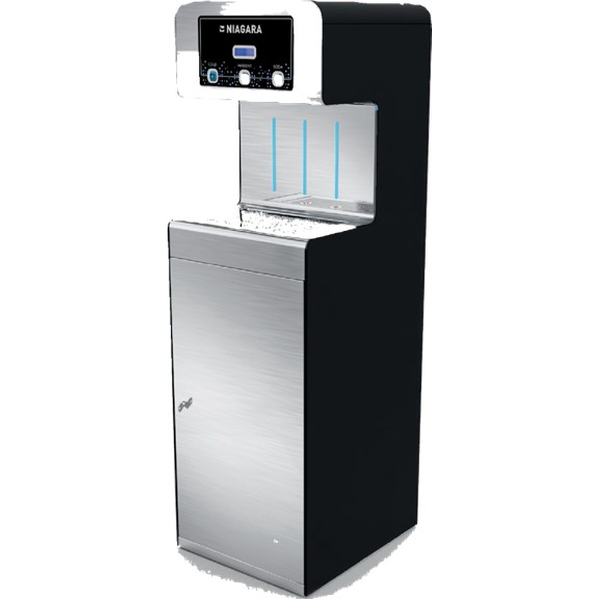 Refroidisseur d'eau banc de glace CELLI - COSMETAL-NIA120NGACC/PMR