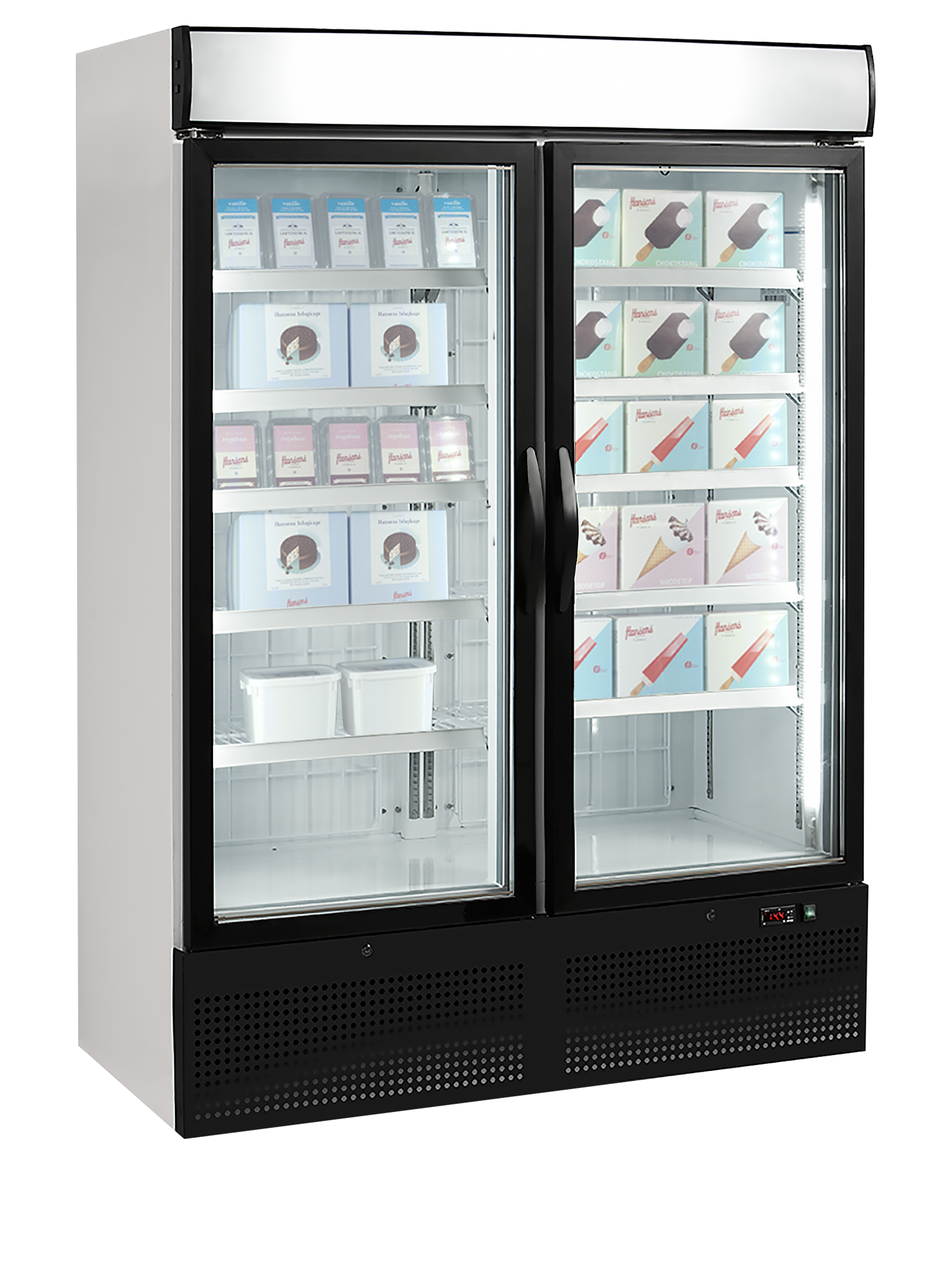 Congélateurs verticaux de vitrine TEFCOLD-NF5000G