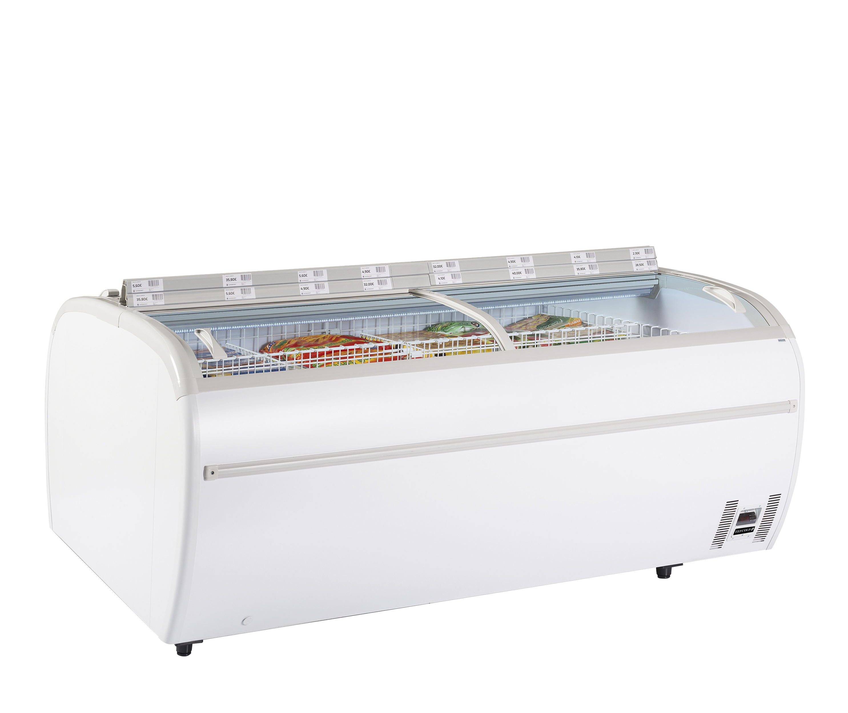 Réfrigérateur / congélateur de supermarché TEFCOLD-TWIN 220-CF