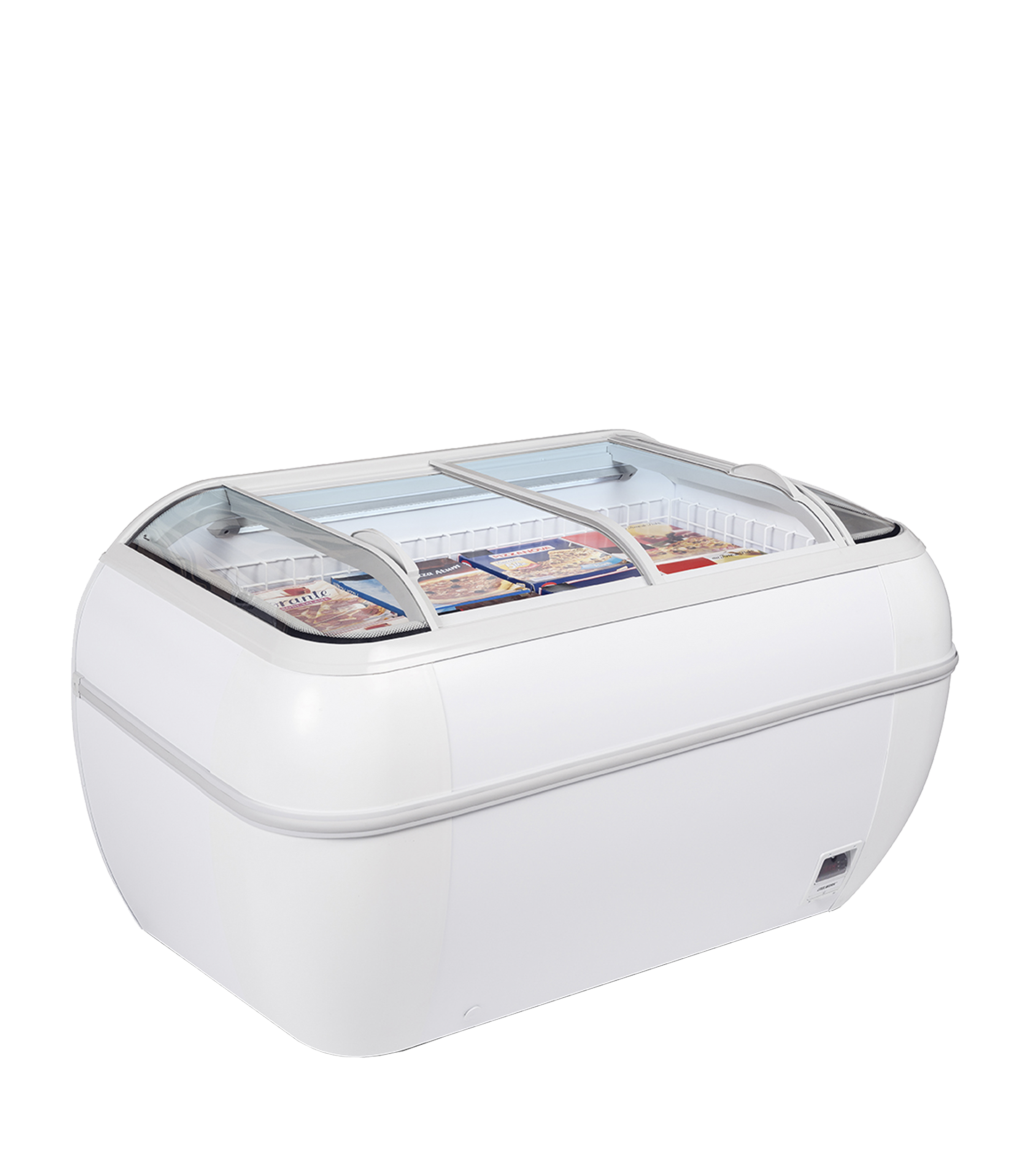 Congélateur de supermarché TEFCOLD-TWIN HEAD-F