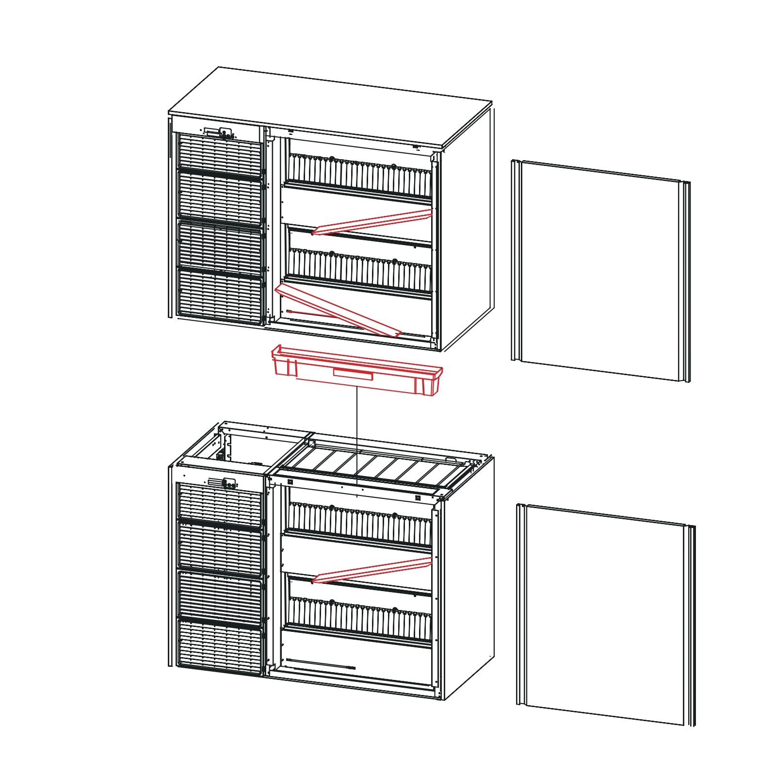 Friteuse électrique haut rendement - Série 800 XMART MIRROR-XMART-RCP117