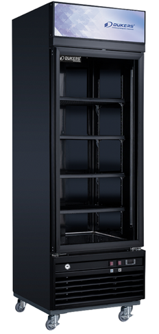 Armoire  négative - 1 porte vitrée - avec canopy - 477 litres - DSM15F DUKERS