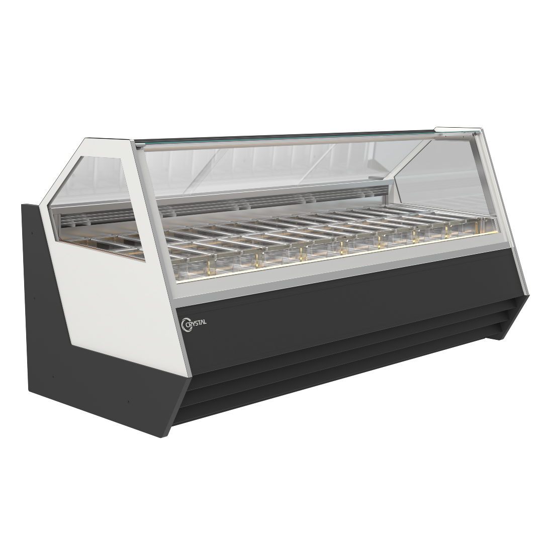 VITRINE GELATO CRYSTAL NOVA 12