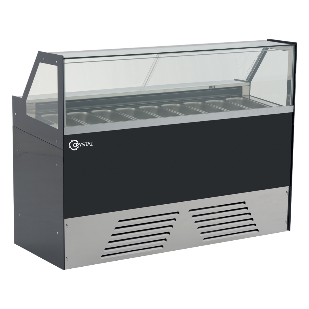 VITRINE GELATO CRYSTAL SLIM 9