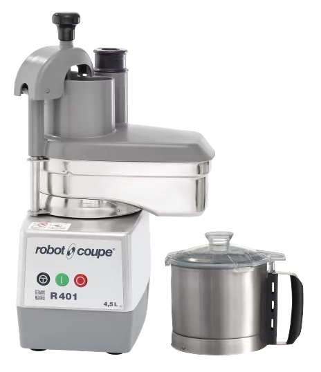 Combinés : Cutter & Coupe-légumes Robot-Coupe R 401
4 disques