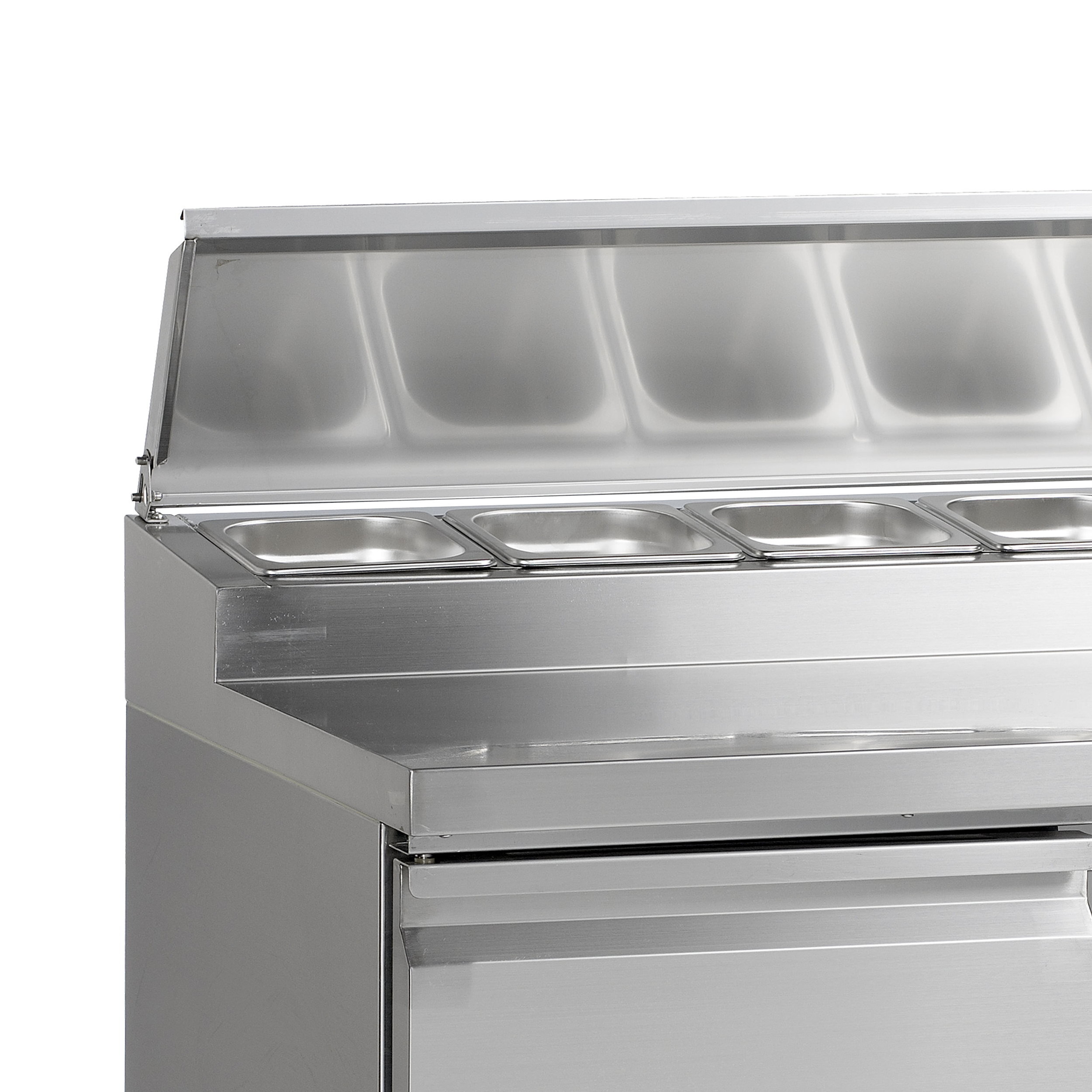 Comptoir de préparation de sandwich GN1/1 TEFCOLD-SS1435