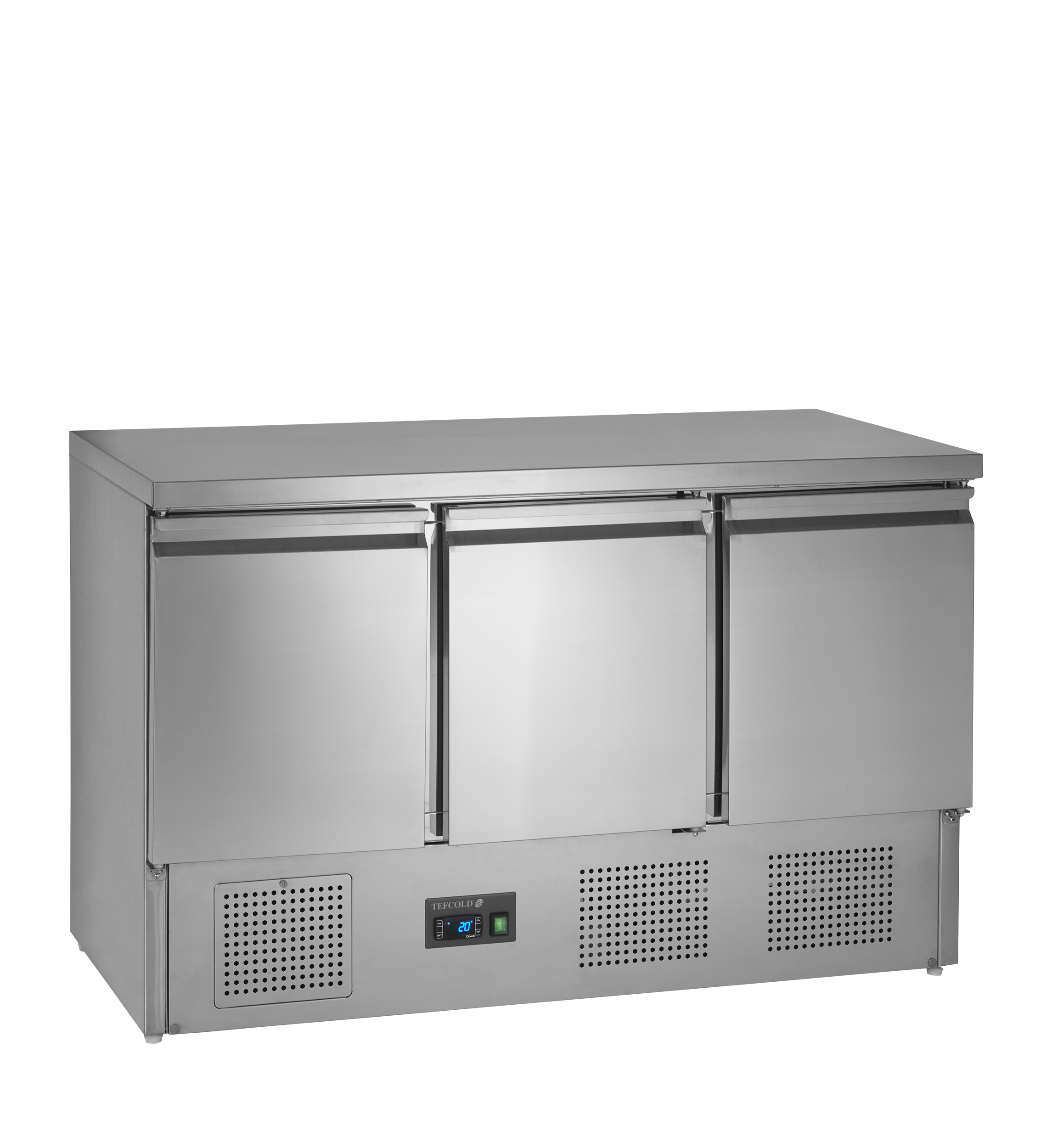 Comptoir pour saladette GN1/1 TEFCOLD-SA1365 S/S