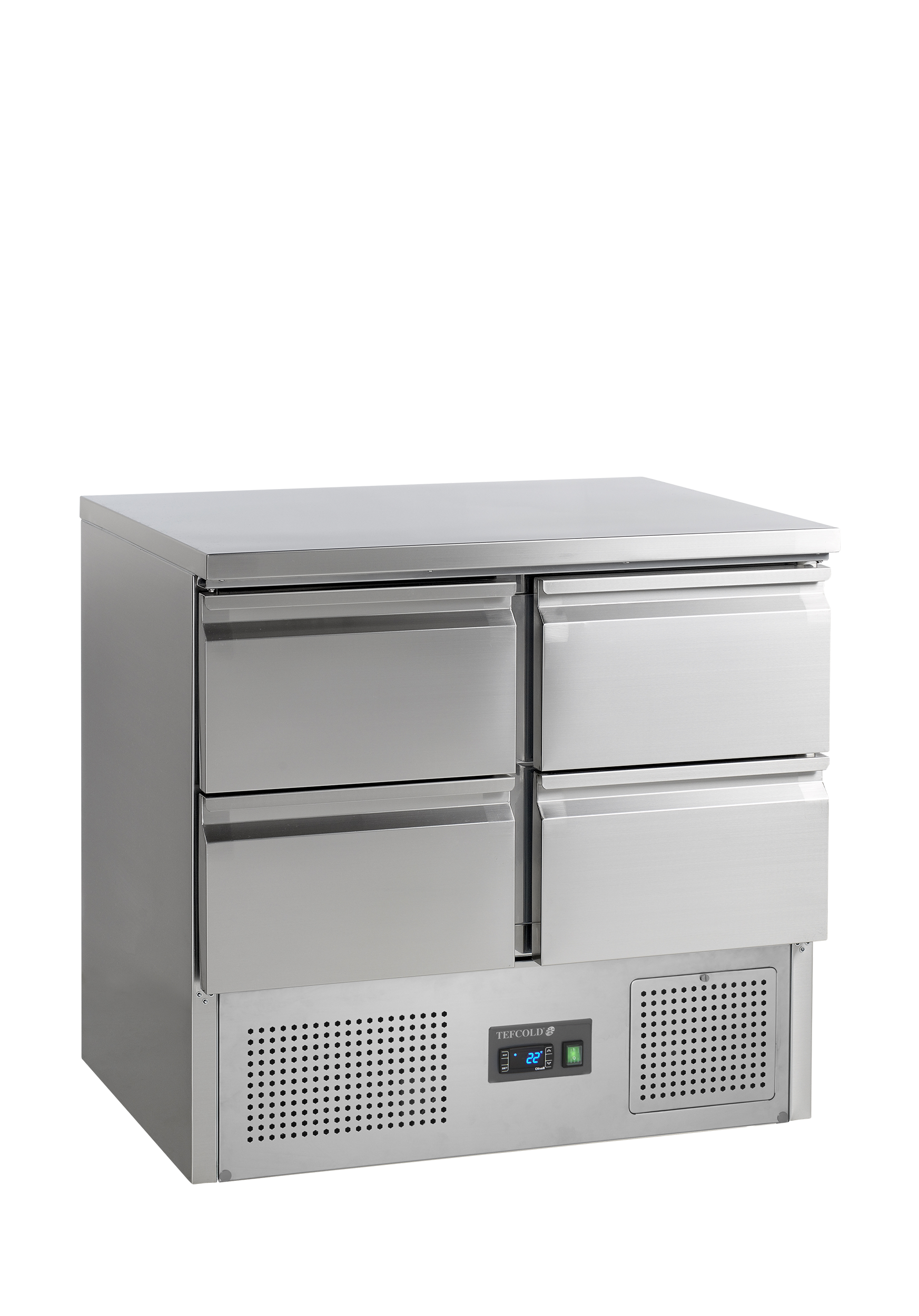 Comptoir pour saladette GN1/1 TEFCOLD-SA914