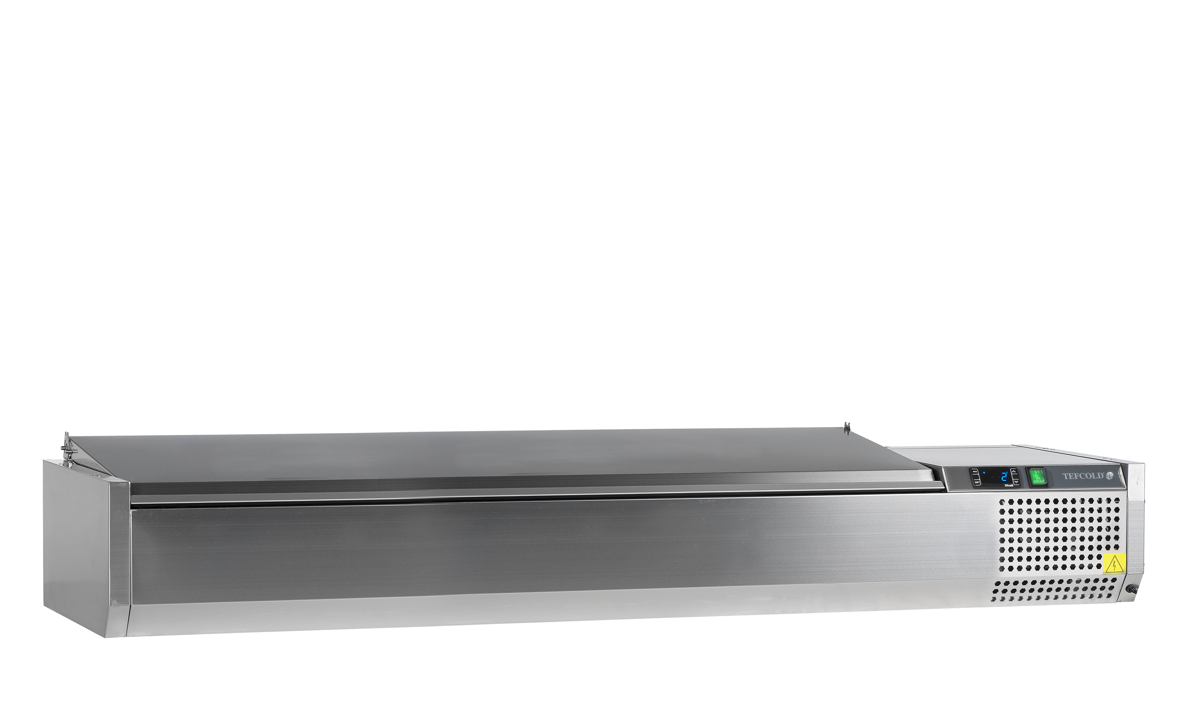 Vitrine réfrigérée GN1/4 TEFCOLD-VK33-180 S/S LID