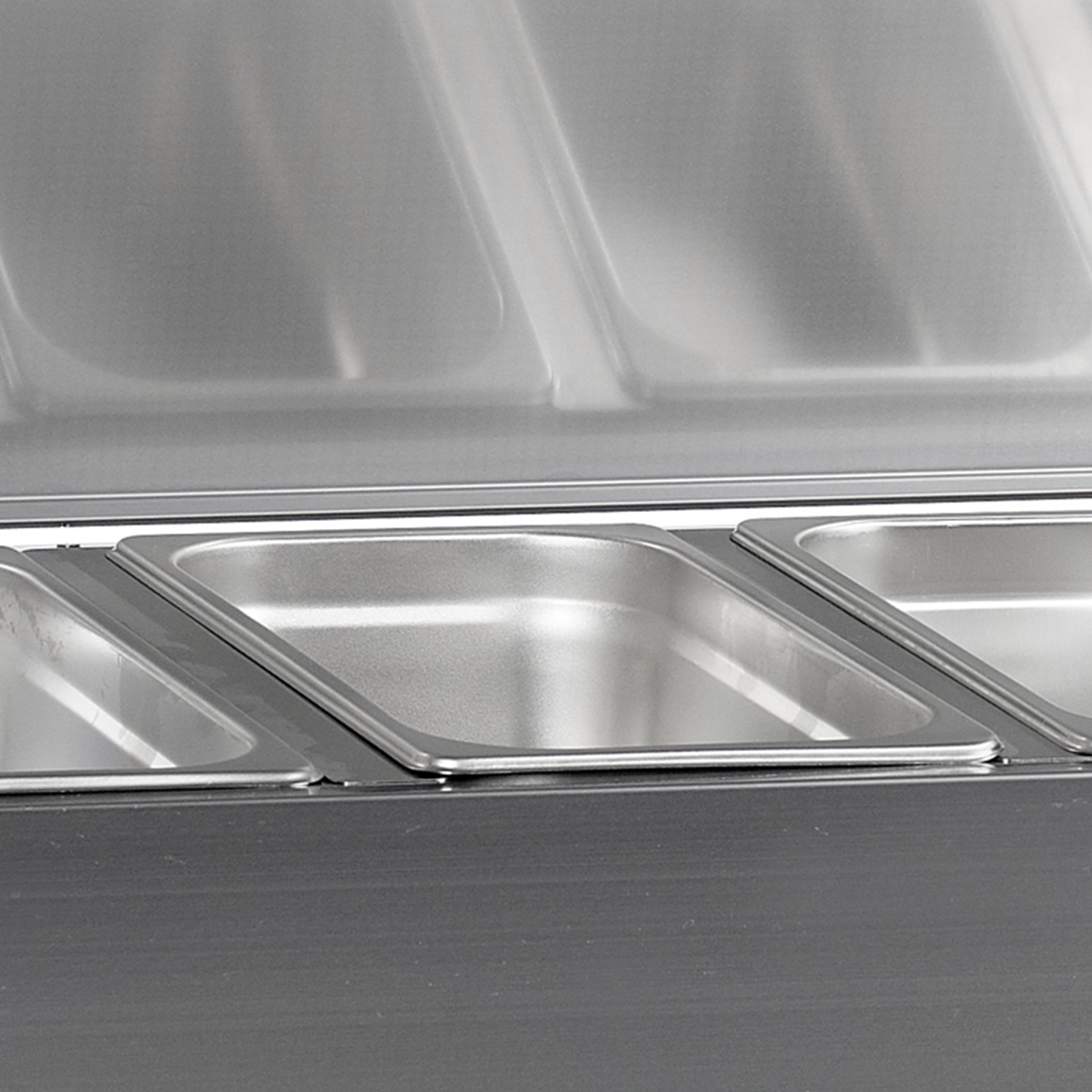 Vitrine réfrigérée GN1/4 TEFCOLD-VK33-200 S/S LID