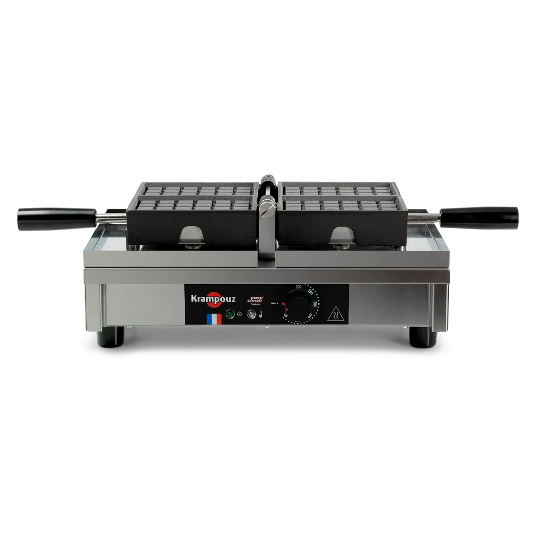 Gaufrier électrique ouverture 180° - basculement gauche / droite - 4 x 6 Fruits Krampouz WECAJA