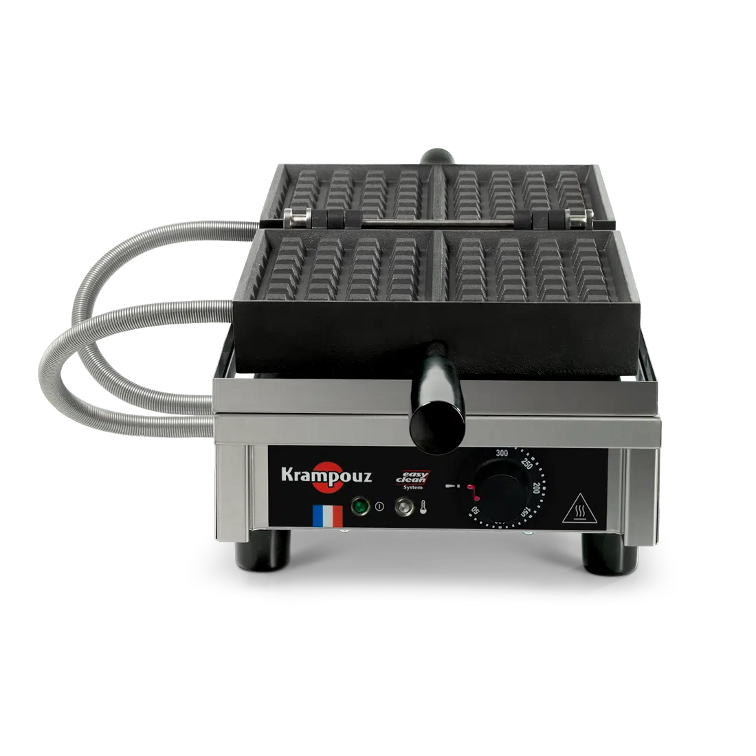 Gaufrier électrique ouverture 180° - basculement avant / arrière - 4 x 7 Liège Krampouz WECBHA