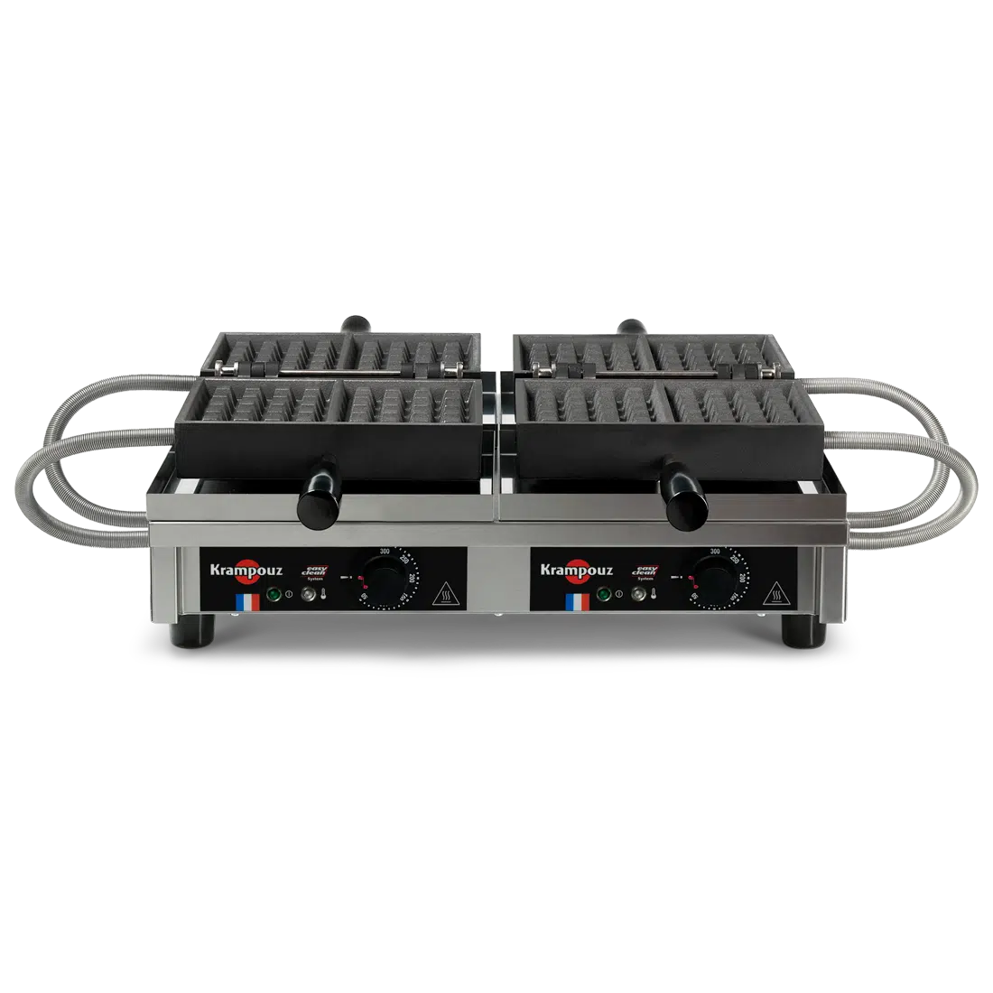 Gaufrier électrique double - 4 x 5 Liège Krampouz WECAFB