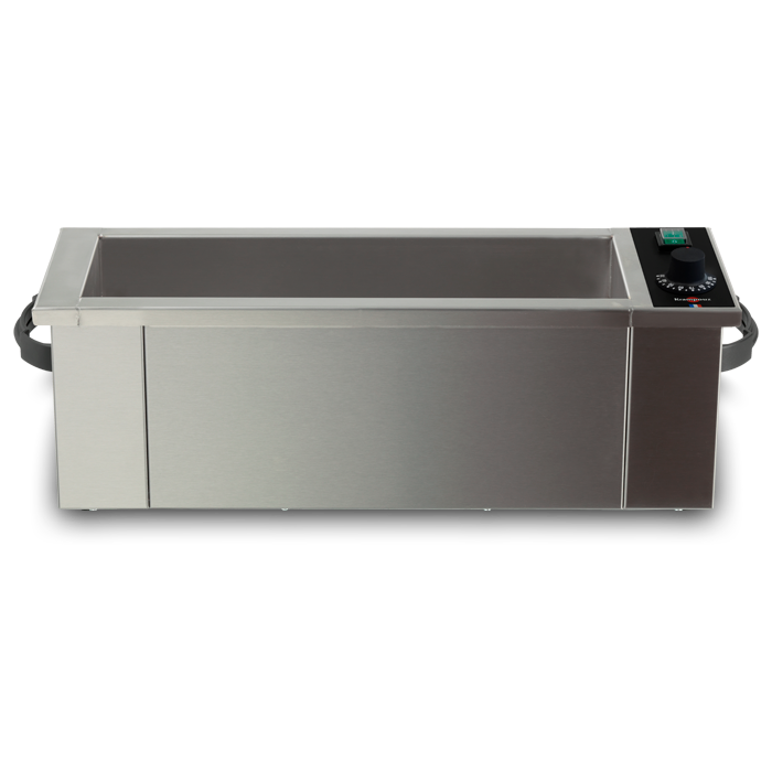 Bain-Marie électrique avec eau 3 bacs Krampouz BECIF3OA00