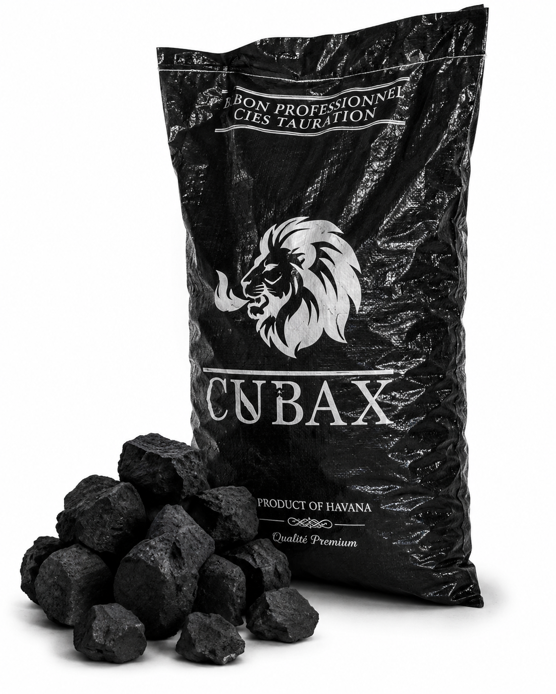 Charbon de bois cubax sac 15 kg