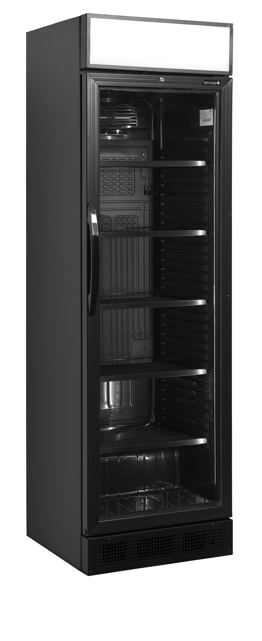 Réfrigérateur à boissons noir TEFCOLD-CEV425CP BLACK