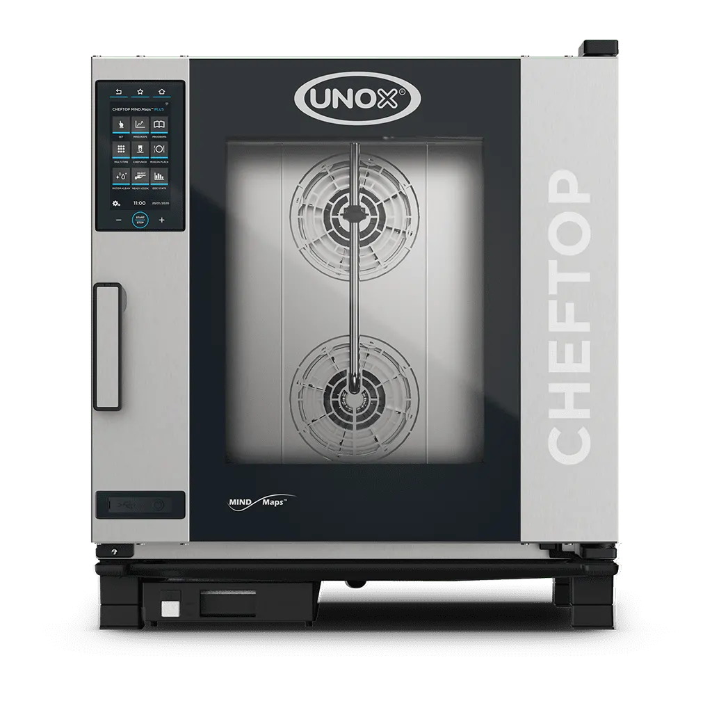 FOUR MIXTE CHEFTOP 7 NIV GN 1/1 MIND.MAPS™ PLUS COUNTEROP UNOX XEVC-0711-GPLM-MS
