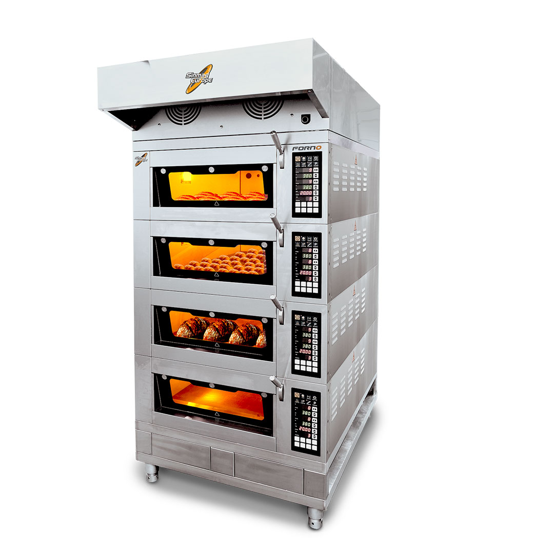 Four à sole modulaire FORNO 4 bouches électrique largeur 650 SINMAG
