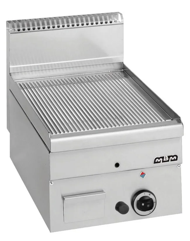 FRY-TOP A GAS - PIASTRA RAYEE MBM MINIMA600-GFT46R