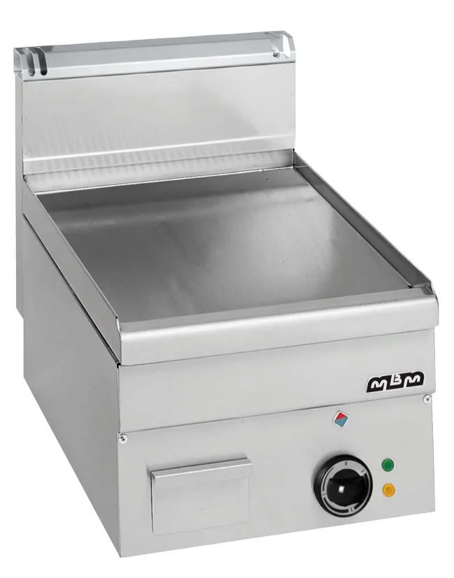FRY-TOP ELECTRIQUE – PLAQUE LISSEE CHROMEE MBM MINIMA600-EFT46LC