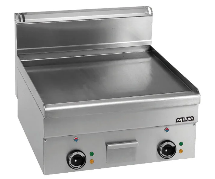 FRY-TOP ELECTRIQUE – PLAQUE LISSE CHROMEE MBM MINIMA600-EFT66LC