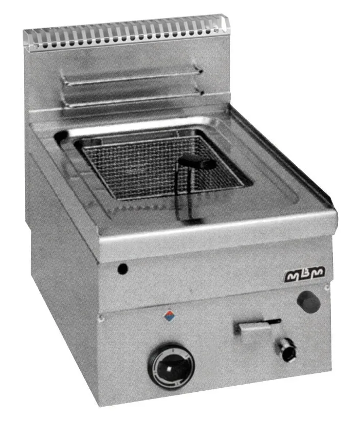 FRITEUSE A GAS – 1 CUVE DE 8 lt. MBM MINIMA600-GF46