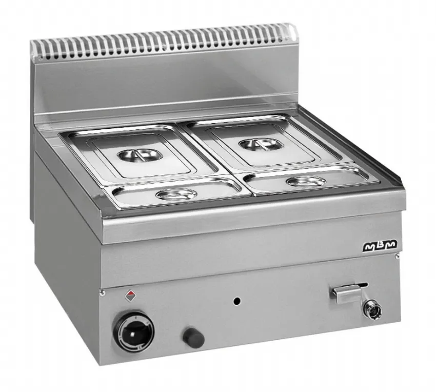 BAIN-MARIE A GAS CUVE GN1/1+1/4+1/4 MBM MINIMA600-GBM66