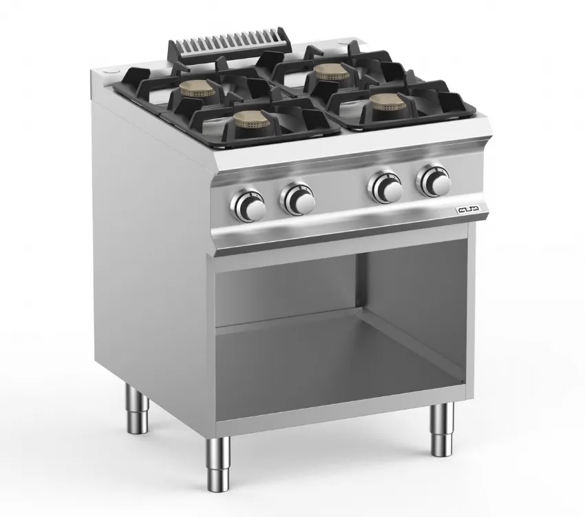 CUISINIERE SUR ARMOIRE, 4 FEUX MBM FB77AXS DOMINA PRO 700