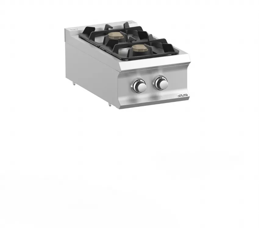 PLAN DE CUISSON, 2 FEUX MBM FB74TXL DOMINA PRO 700