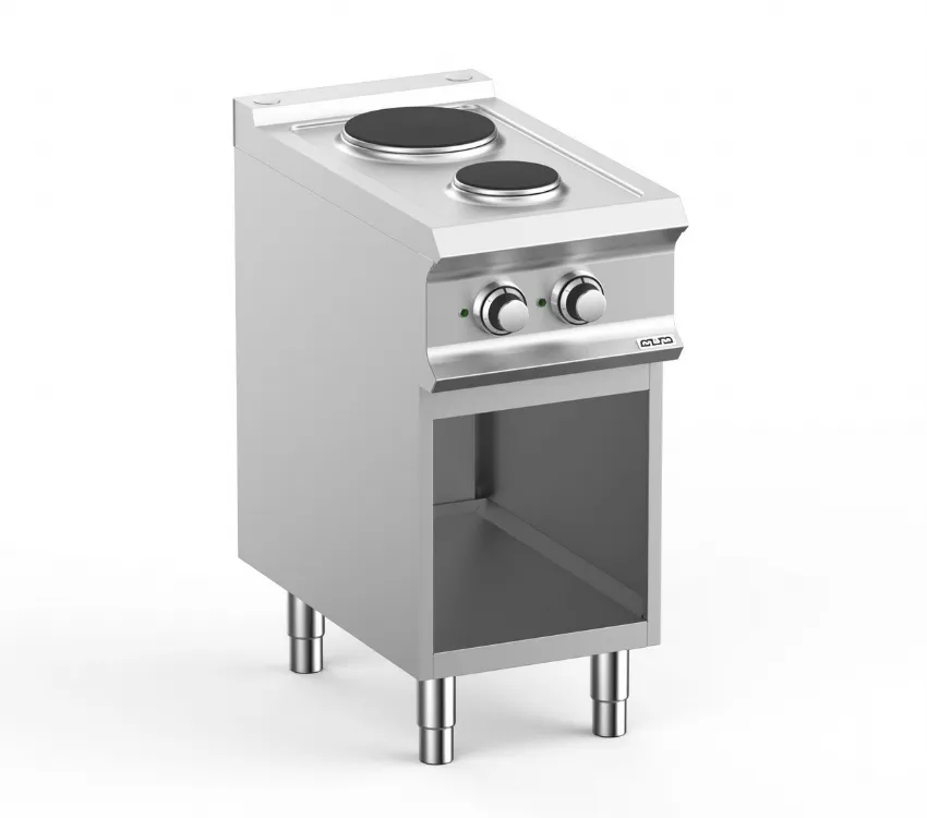 CUISINIERE ELECTRIQUE, 2 PLAQUES RONDES MBM PR74A DOMINA PRO 700