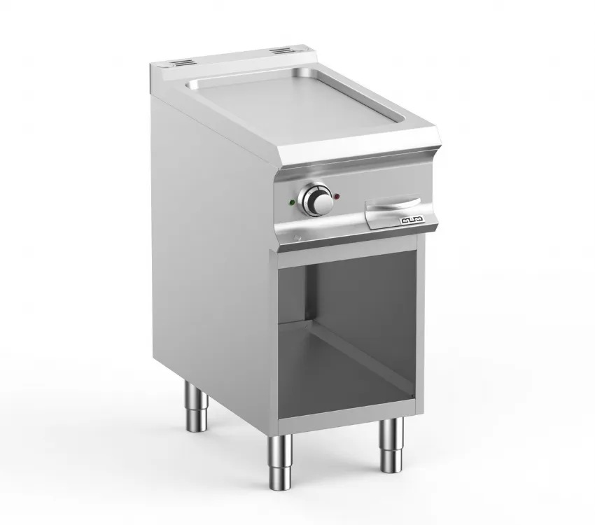 FRY-TOP ELECTRIQUE SUR ARMOIRE, 1 PLAQUE LISSE MBM FTBE74AL DOMINA PRO 700
