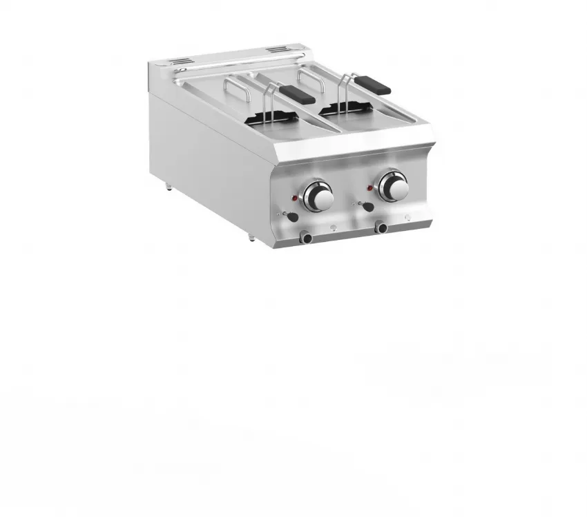 FRITEUSE ELECTRIQUE 2 CUVES 6+6 LT MBM FRE74T2V DOMINA PRO 700
