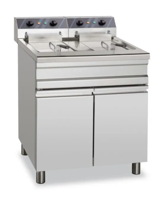 FRITEUSE ELECTRIQUE 2 CUVE 12-14 LT+12-14 LT MBM EF12+12S