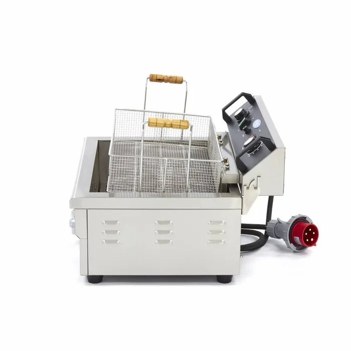 Friteuse Électrique - 20 L - 1 panier avec robinet de vidange -MAXIMA 09365020