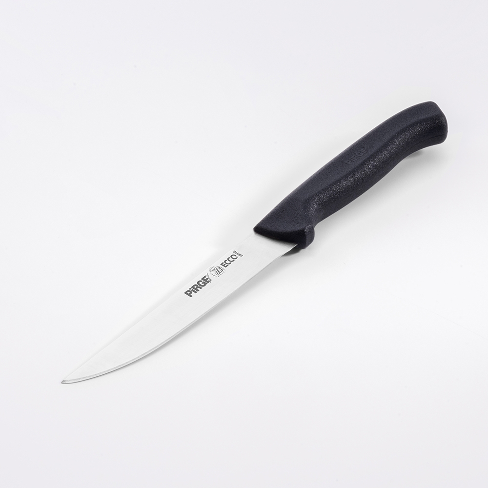 Couteau d'office 12 cm noir PIRGE